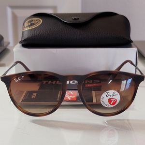 Ray-Ban 4171 Erika Polarized Tortoise Sunglasses